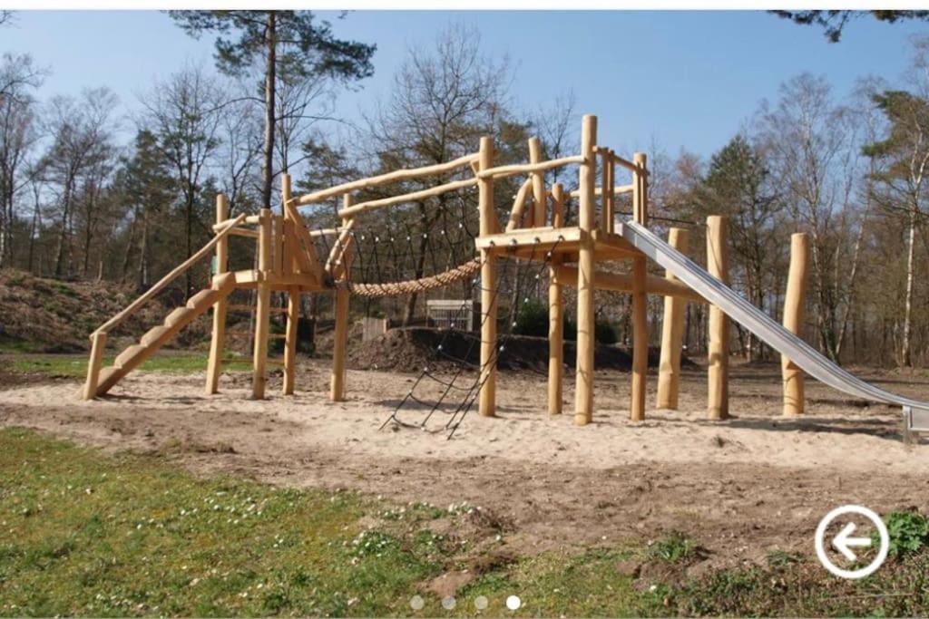 Chalet Toetje Op De Veluwe ホンデルロー エクステリア 写真