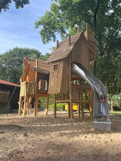 Chalet Toetje Op De Veluwe ホンデルロー エクステリア 写真
