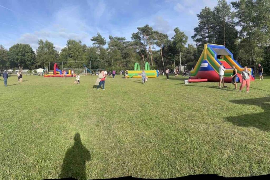 Chalet Toetje Op De Veluwe ホンデルロー エクステリア 写真